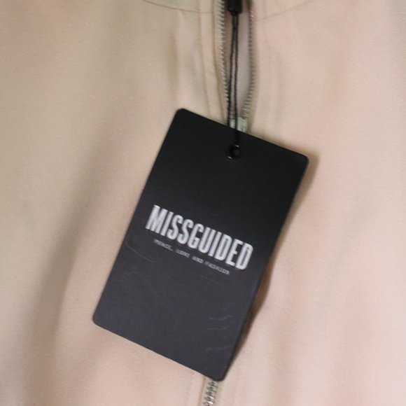 MISSGUIDED Zip Front Mini Dress - Picture 3 of 14